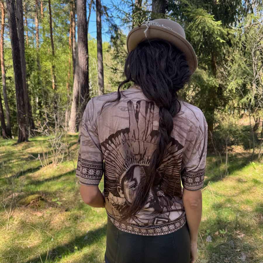Tričko Indián Pataxó - Unisex - Obrázek 2